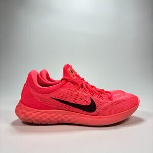 Nike Lunar Skyelux Red Low Top Running Shoes Sneakers 855810-600 Women's Size 10